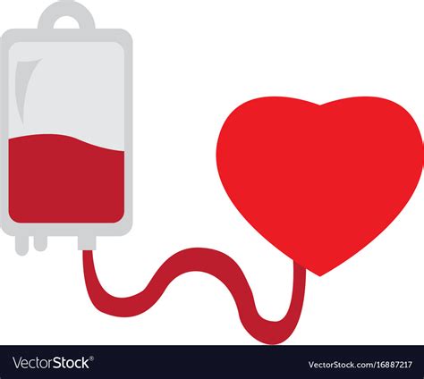 Blood donation Royalty Free Vector Image - VectorStock