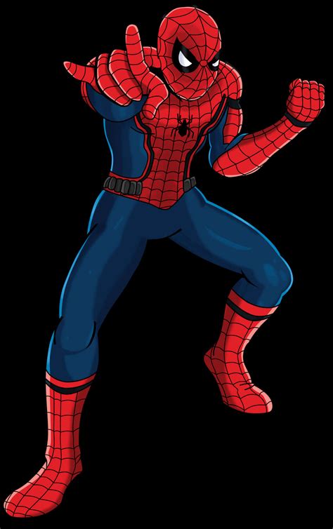 Spiderman Standing Pose