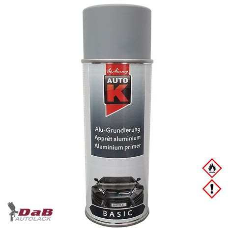 Auto K Alu Grundierung 400 Ml Lackspray Aluminium Haftgrund Alu Spray