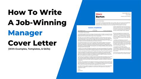 manager cover letter examples    skills templates