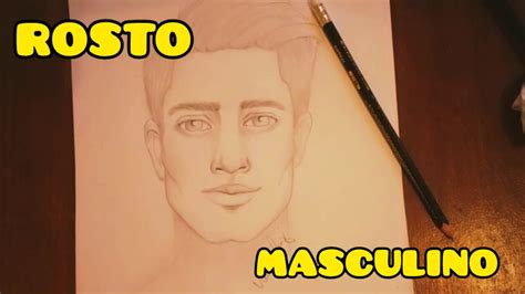 Como Desenhar Rosto Masculino FÁcil [desenho Iniciante] Youtube