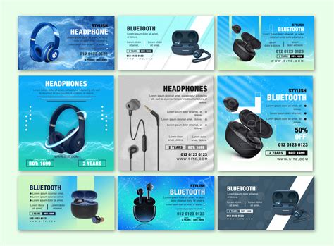 Social Media Banner Headphone Bluetooth Banner Design By Md Tayebur