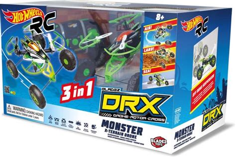 Hot Wheels Drx Monster X Terrain Drone Bol