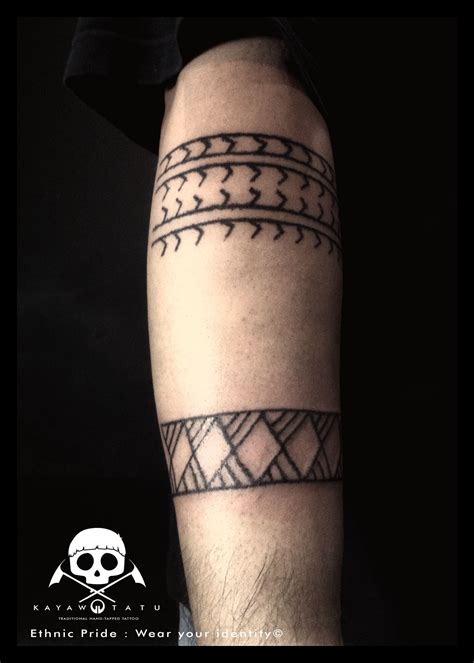 Pin On Traditional Kalinga Hand Tapped Tattoo By Kayaw Tatu