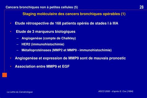 Ppt Cancers Bronchiques Non Petites Cellules Powerpoint