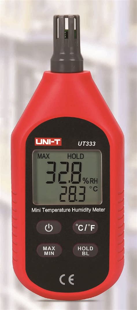 Medidor de Temperatura Humedad Ambiental Digital Portátil Uni T UT333