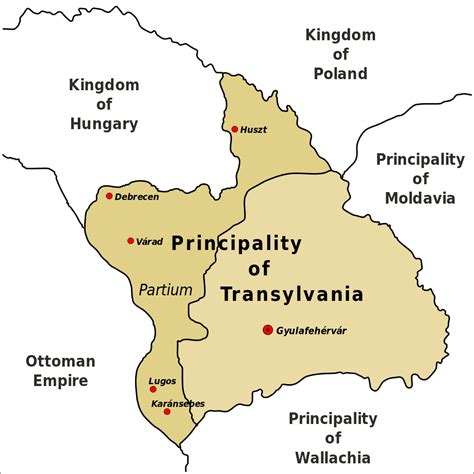 Transylvania Map Europe Secretmuseum