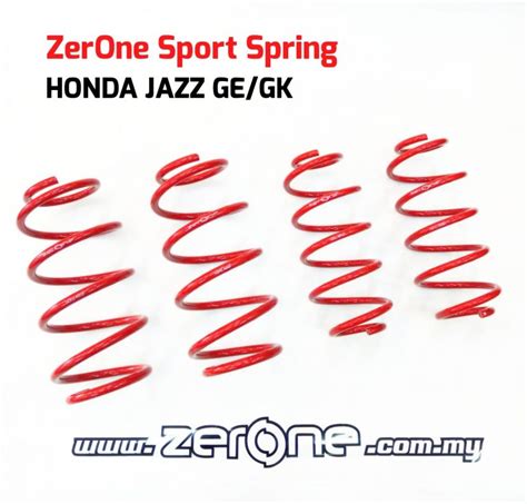 Zerone Type S Lowering Spring Honda Jazz GE GK ZerOne