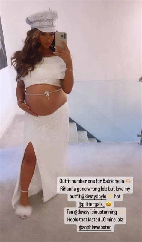 Charlotte Dawson Shows Off Enormous Bump At Incredible Festival Themed