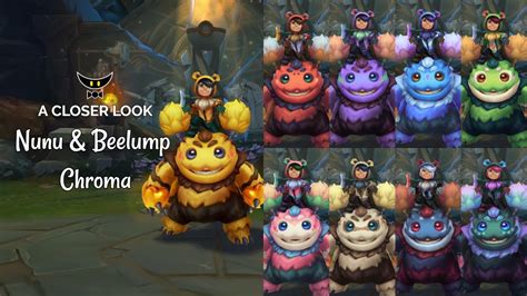 Lol Skin Nunu Beelump League Of Legends Skins Chromas Video