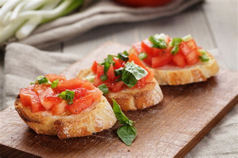 Ricetta Bruschetta Al Pomodoro Fresco Grand Chef Evolution