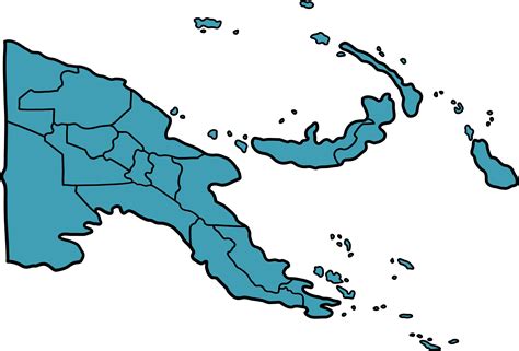 Doodle Freehand Drawing Of Papua New Guinea Map Png The Best Porn Website