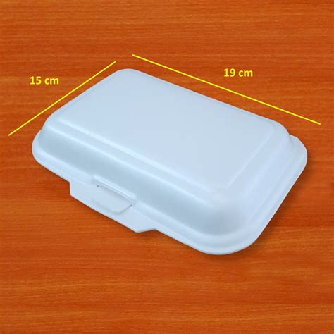 Jual Styrofoam Kemasan Makanan Persegi Panjang 100 Pcs Kotak