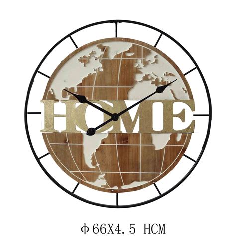 World Map Wall Clock Ordic Beite New Design Wood Craft Home Decor Wall Clock For Sale Buy Wood