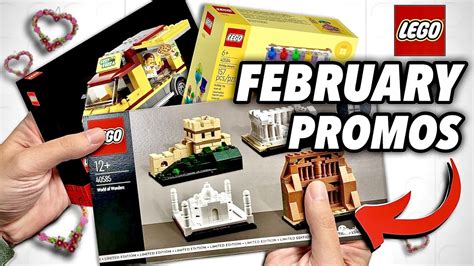 Huge New Lego February Promotions Some Still Missing Youtube