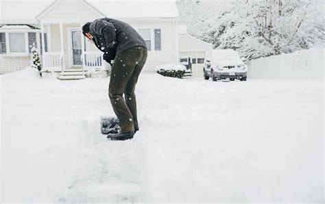 Shoveling Snow Increases Risk Of Heart Attack