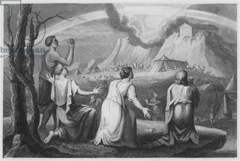 Image of God's Covenant with Noah and His Sons, Genesis, IX, 9, by ...