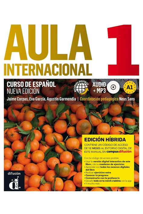 Aula internacional nueva edición 1 A1 Edición híbrida Libro del