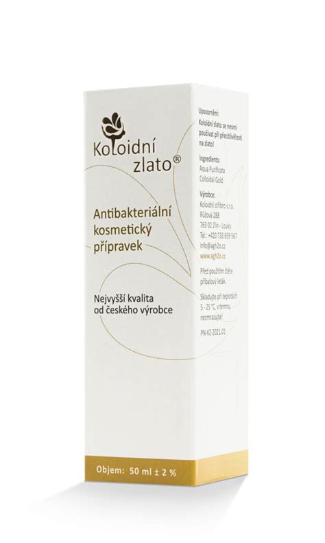 Koloidní zlato 10ppm 50ml | Bylinarstvi Praha