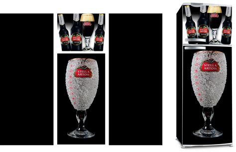 Envelopamento De Geladeira Stella Artois Ac Design Elo