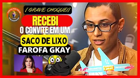 RAPHAEL SOUSA GRAVE CHOQUEI RECEBEU CONVITE DA GKAY AO VIVO YouTube