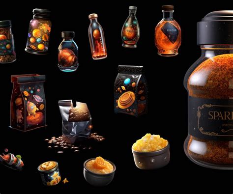 Artstation Nhc Sci Fi Food Icons Game Assets