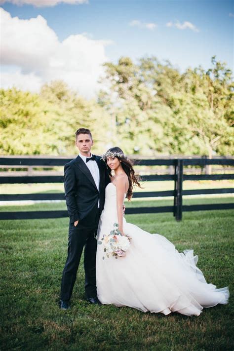 California Inspired Kentucky Wedding At Long Ridge Farm Junebug Weddings