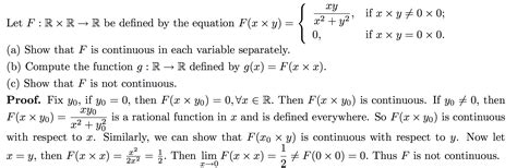 Multivariable Calculus Showing That The Limit Exists Mathematics