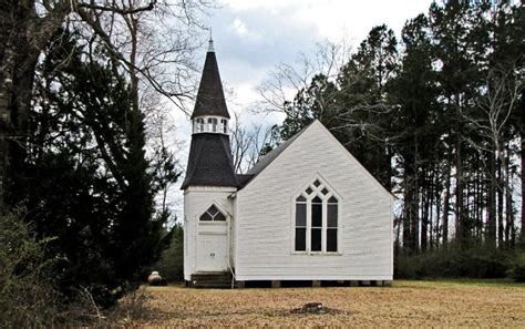 Shown Is The Pushmataha Methodist Church Located In The Community Of