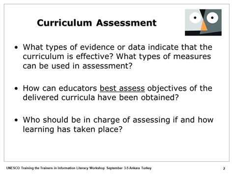 Explain The Different Ways Of Assessing The Curriculum Lindsay Has Bryan