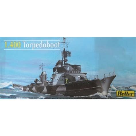 Heller 1400 二戰德國海軍魚雷艇 海軍艦艇 T23 Torpedoboot T23 1943 81011 蝦皮購物