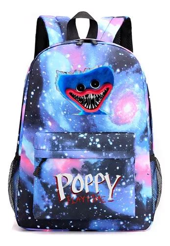 Mochila Escolar Cosplay Huggy Wuggy Poppy Playtime Envío gratis