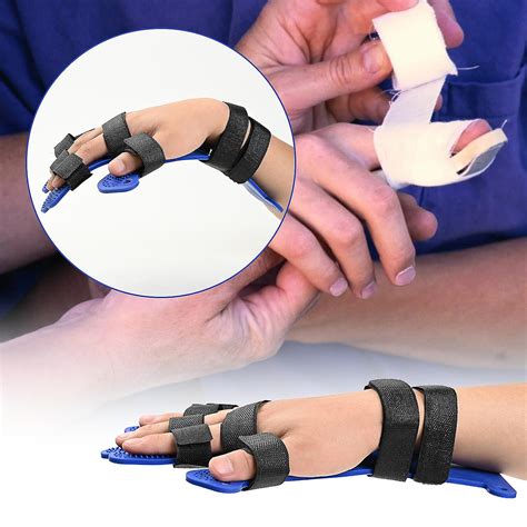 Hand Wrist Finger Orthotics Extended Fingerboard For Stroke Hemiplegia