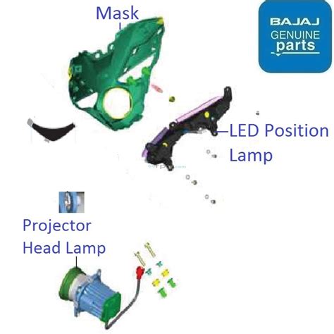 Bajaj Pulsar N Single Abs Headlamp