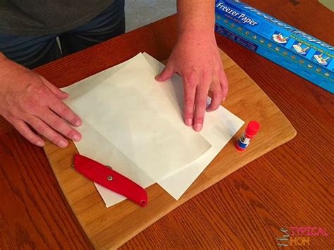 How To Print Using Freezer Paper The Typical Mom