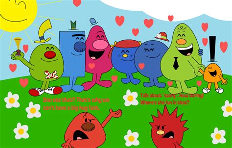 If The Mr Men Show Were A Hug Fest By Percyfan94 On Deviantart