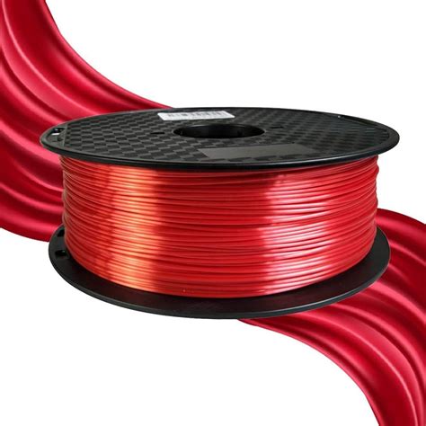 Amazon Cc D Silk Red Pla Filament Mm Kg D Printer Filament