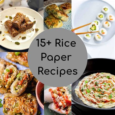 15 Tasty Rice Paper Recipes Rolls And Beyond The Nessy Kitchen