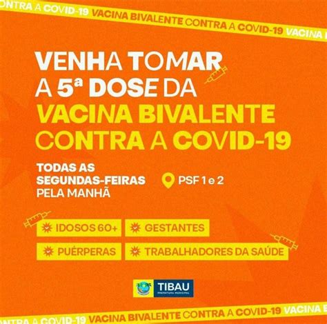 Prefeitura De Tibau Intensifica Campanha De Vacina O Contra Covid