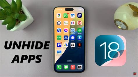 IOS 18 How To Unhide Hidden Apps On IPhone YouTube