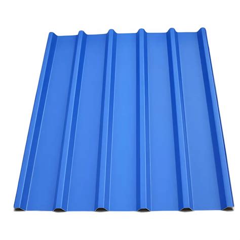 Blue Galvanized Iron Colour Coated Roofing Sheet Thickness Of Sheet