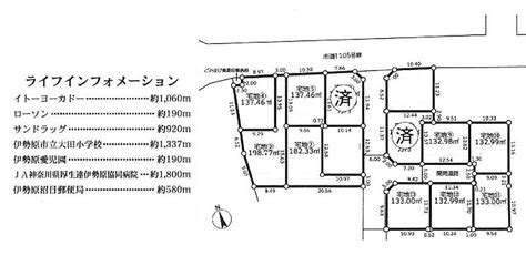 売地 伊勢原市沼目3丁目 建築条件無し 宅地2の土地の詳細情報（神奈川県伊勢原市、物件番号