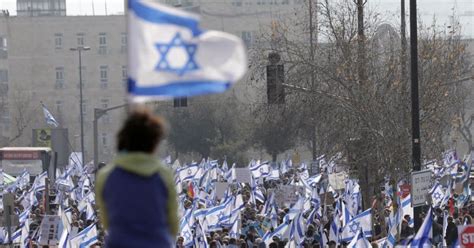 Multitudinarias Protestas En Israel Contra La Reforma Judicial De Netanyahu