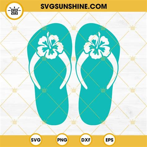 Flip Flops Svg Bundle Flip Flops Svg Summer Svg Flip Flops Beach Svg