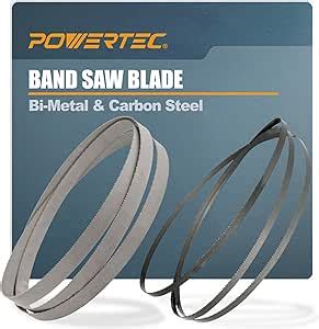 POWERTEC 13701 59 1 2 Band Saw Blade Assortment 2 PK Amazon