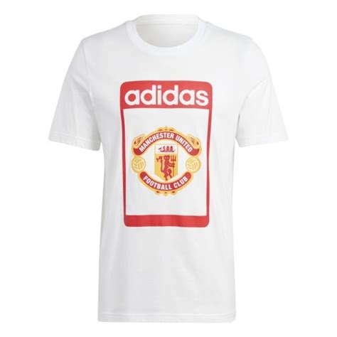 Manchester United T Shirt Club Weiß Unisportstorede