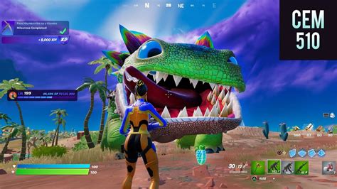 Feed Klomberries To A Klombo Fortnite Milestones Klombo Location And