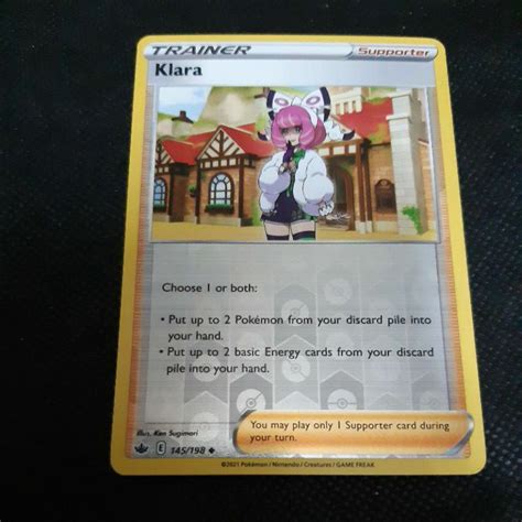 Pokemon Card TCG Chilling Reign Supporter Trainer Melony Flannery