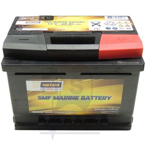 Vetus SMF Marine Batterie 60 Ah Bootsladen Online