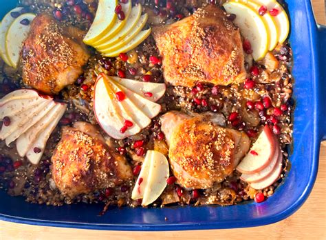 Rosh Hashanah Chicken Marbella